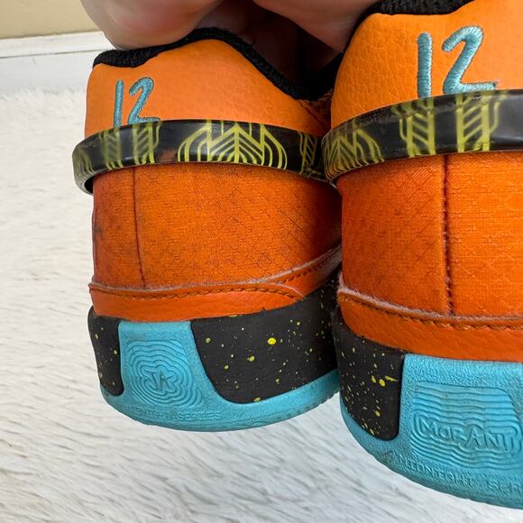 Nike Ja 1 SE Bright Mandarin (GS) Sneakers Ja Morant Size 6Y - Picture 8 of 9